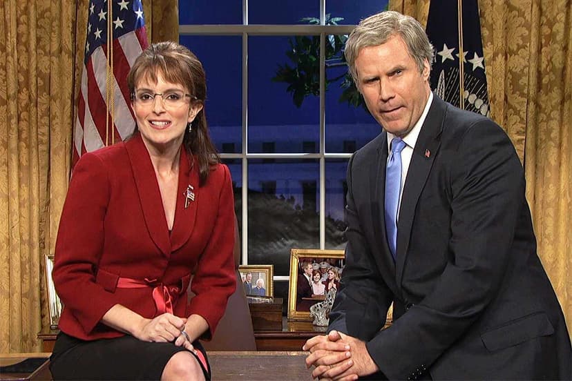 Tina Fey: Even Will Ferrell's jokes bombed!