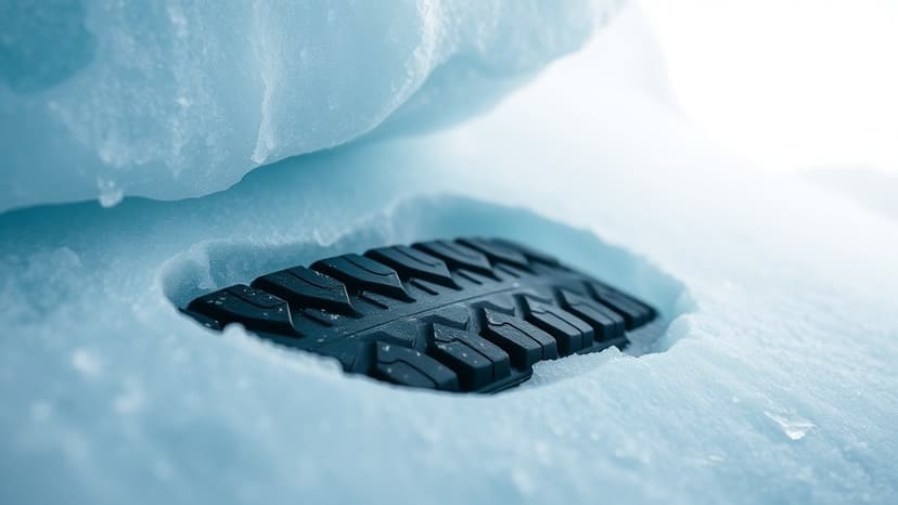 Arctic Glacier Yields Shocking Tire Dust Discovery