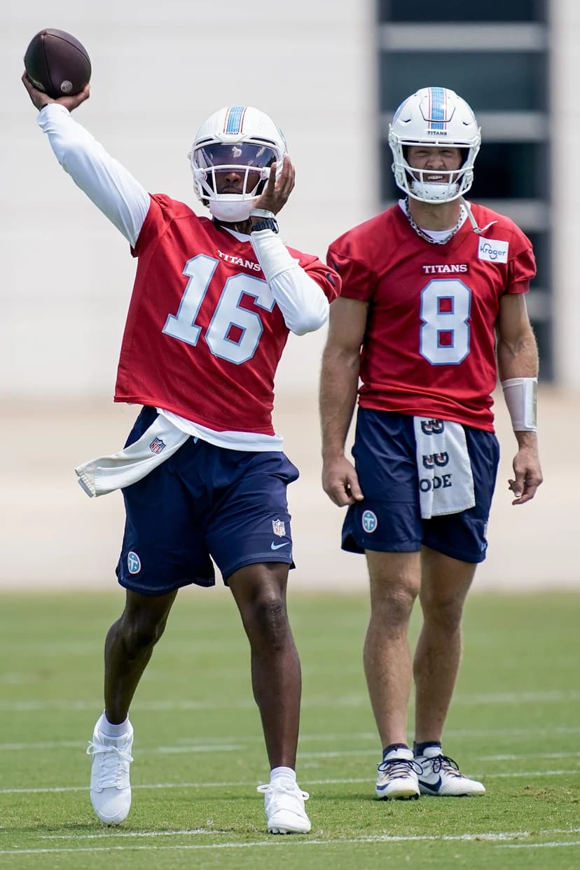 Titans Waive Quarterback Duo After Preseason