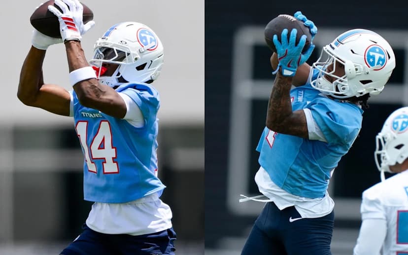 Titans' WR duo: Ward's fate in their hands?