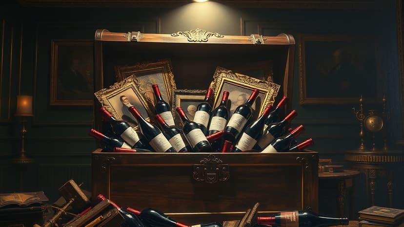 Ex-Wife Arrested for Allegedly Stealing $30K in Wine, Art