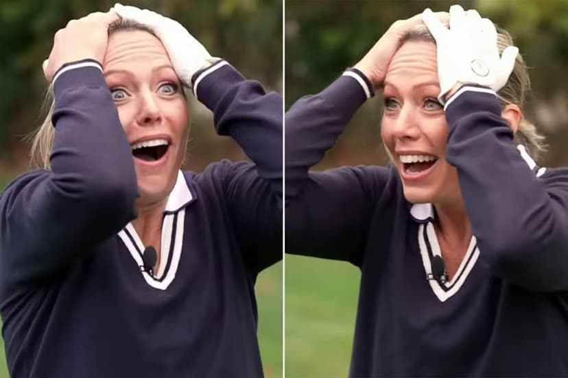 Meteorologist's Golf Mishap Hits Cameraman on Live TV