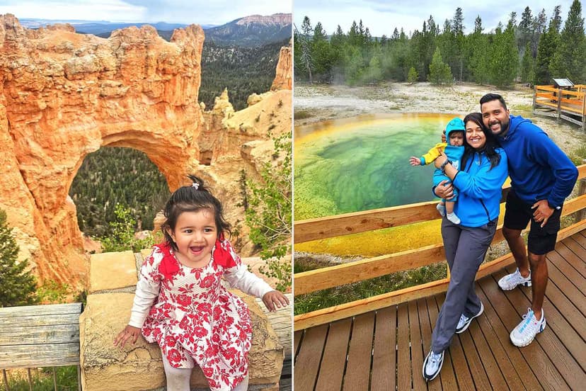 Toddler Aarya Aims for National Parks Record