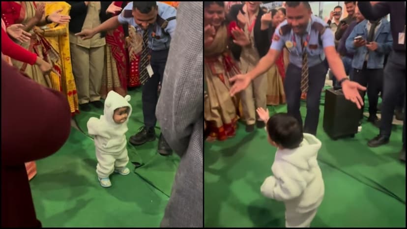 Toddler's Bihu Dance Goes Viral