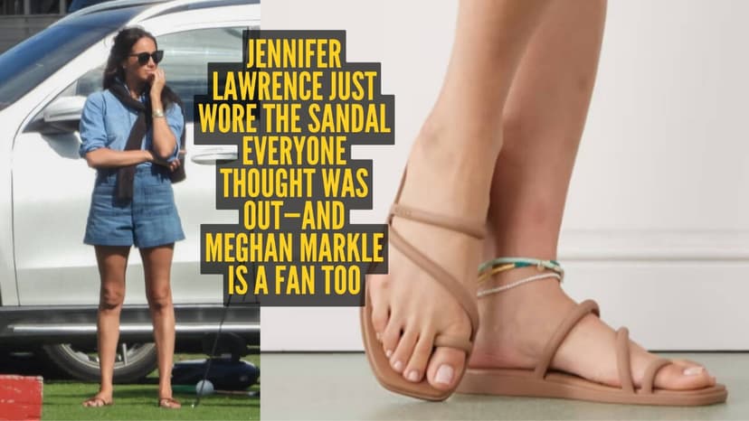 Subtle Chic: Toe Loop Sandals Are Back in Style