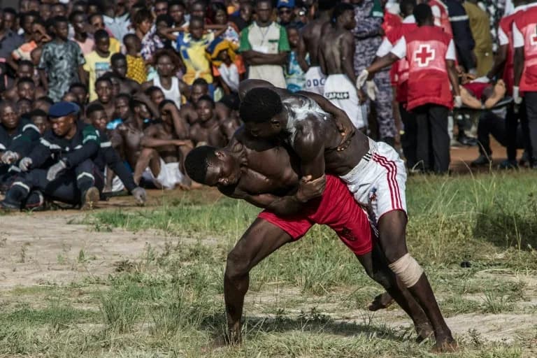 Togo Youths Wrestle Dogs, Gain Scars for Ancestral Rite