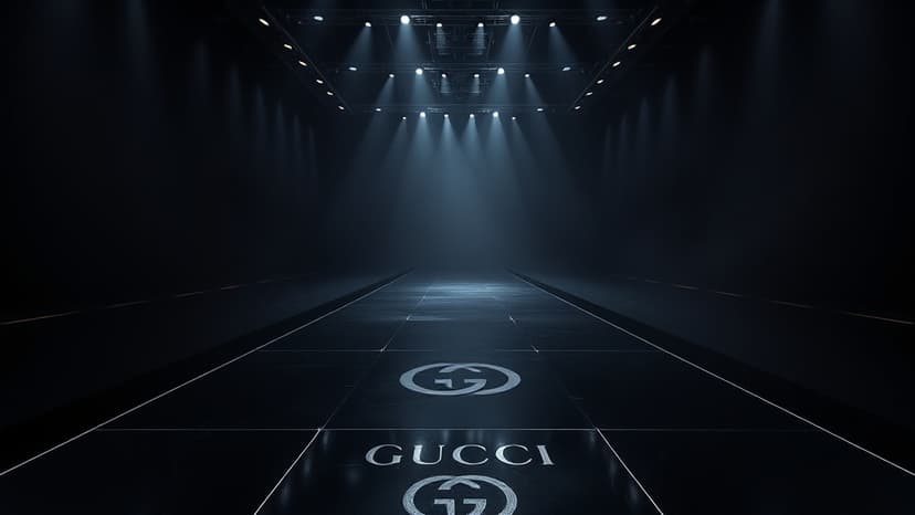 Tom Brady Struts Gucci Runway Amid Divorce Buzz