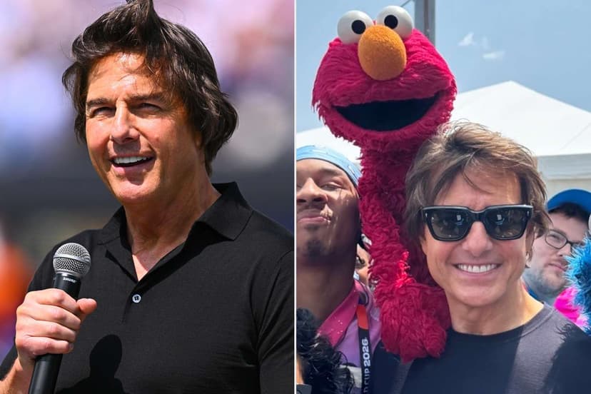 Tom Cruise Opens 2026 World Cup with Elmo!