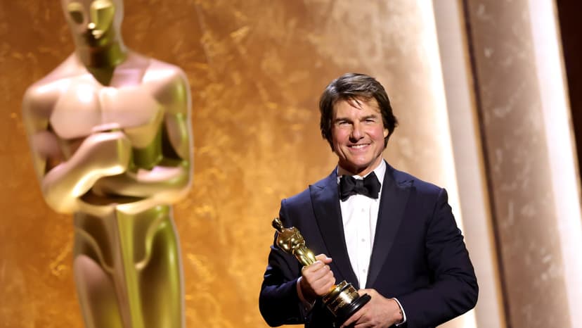 Tom Cruise Wins First Oscar, Reflects on Lifelong Love of Cinema