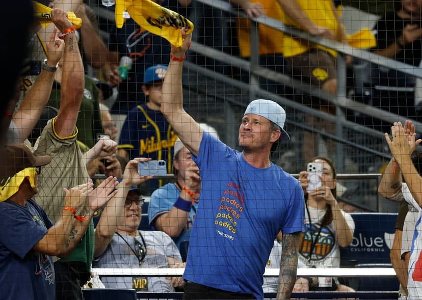 Blink-182 Star's Emotional Moment at Padres Game