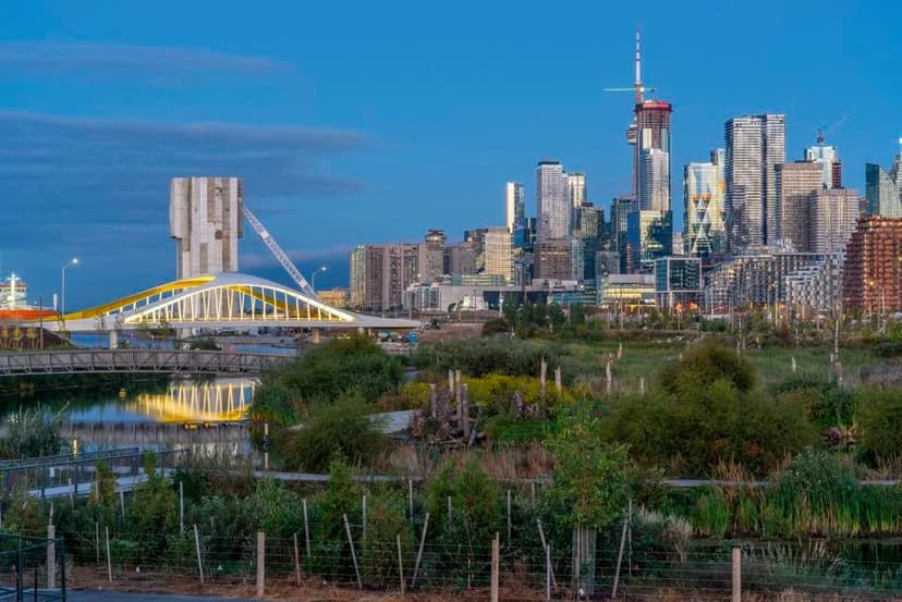 Toronto's Toxic Past Now Urban Oasis