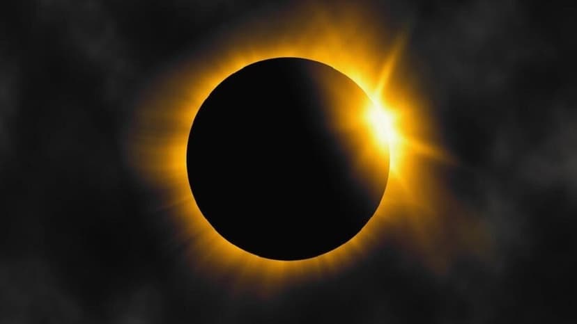 Eclipse Dazzles Northern Hemisphere Sky