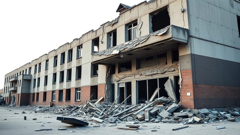 Towcester Building Society Ram-Raided by Stolen Telehandler