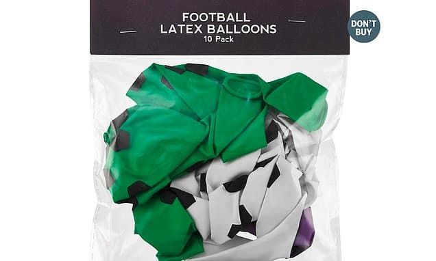 Toxic Balloons Hit Online Shoppers