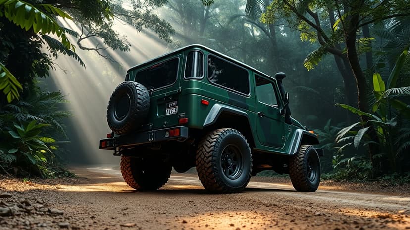 Baby LandCruiser Spotted Testing in Bangkok