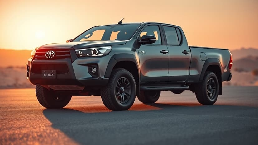 Toyota Hilux Facelift: New 4x2 AT Option Launched!