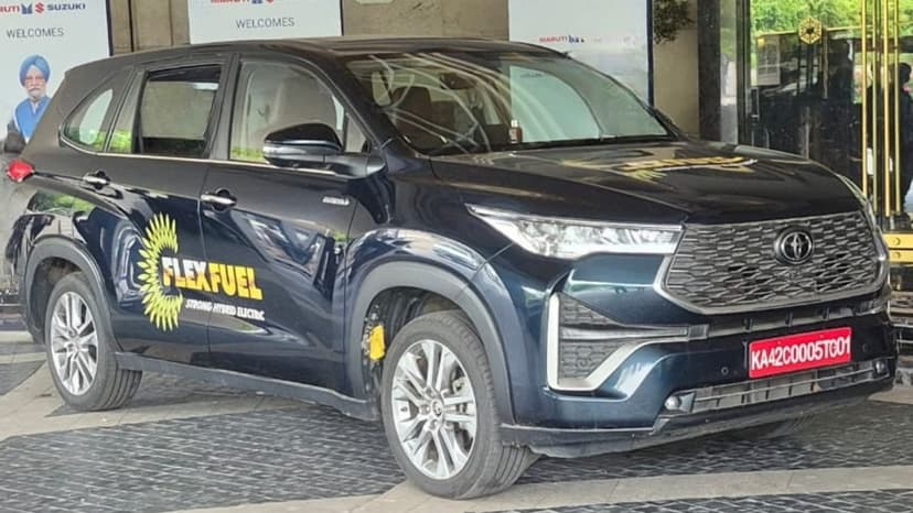 Toyota's Ethanol-Powered Hycross Arrives