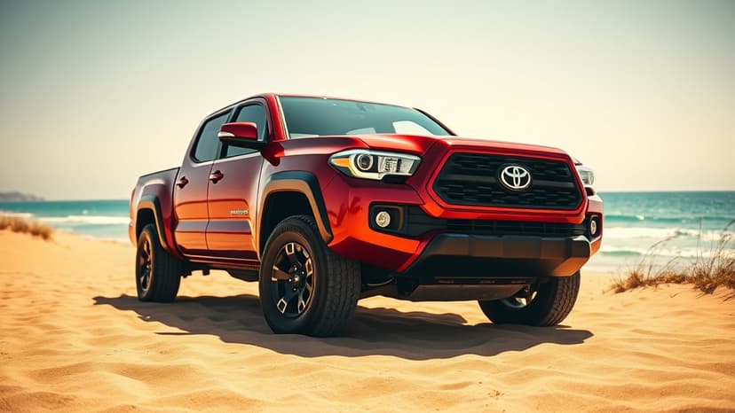 Toyota Tacoma Joins Baywatch Cast for Lifeguard Action