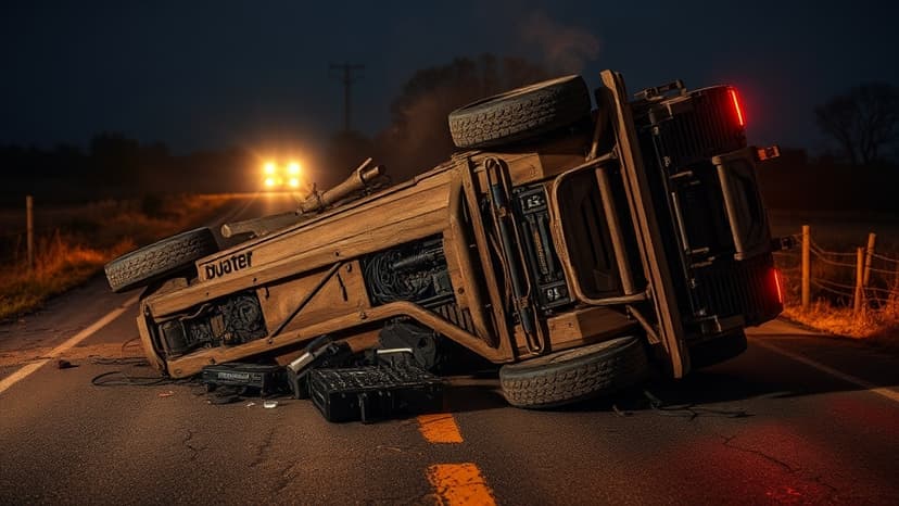 DJ Tractor Overturns: 1 Dead, 11 Injured After Ganga Bath