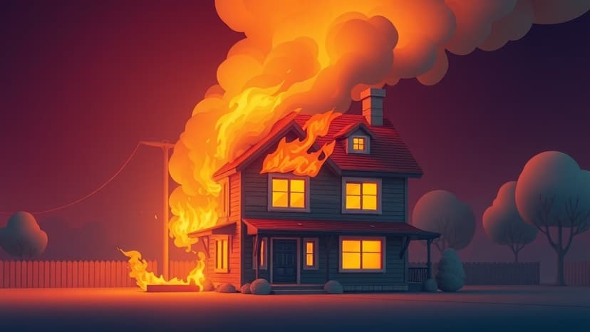 Tragic House Fire Kills Three Children and Their Father in New Zealand