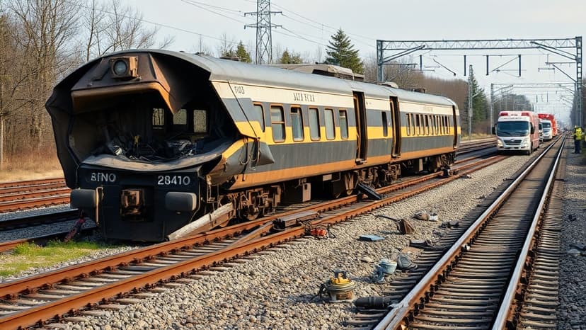 Train Crash: 'Earthquake' Impact Stuns Passengers