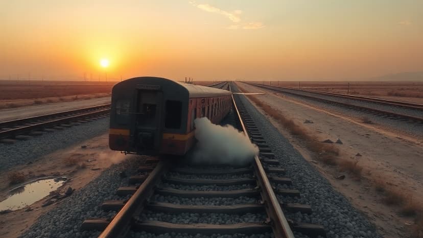 Panic on Rails: Family Lost in Train Jump Tragedy