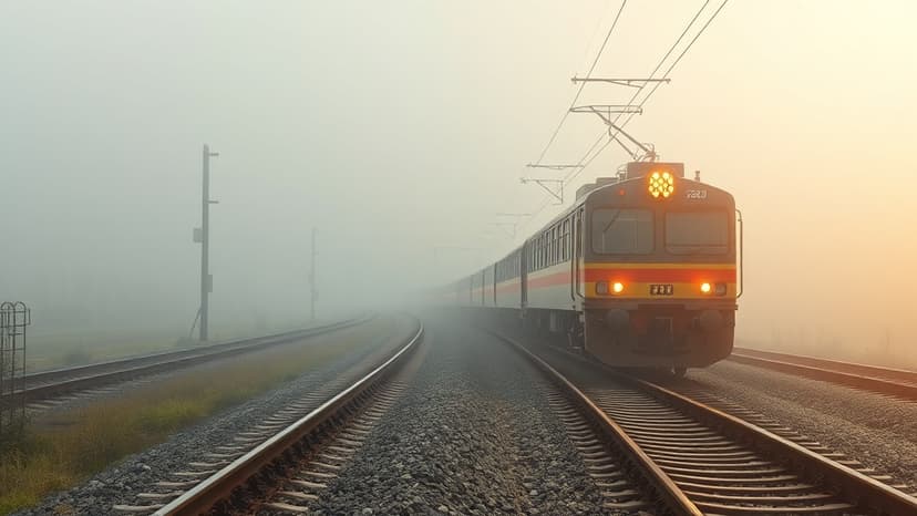 Brave Constable Saves Woman From Moving Train