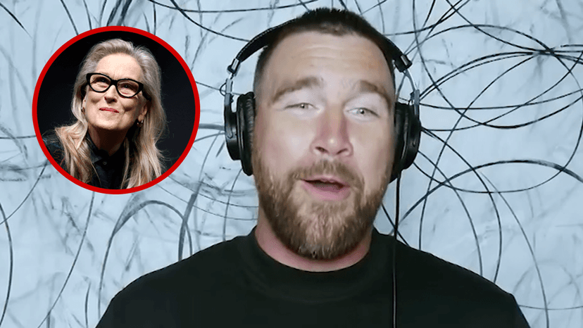 Kelce accepts Streep's high heel challenge!