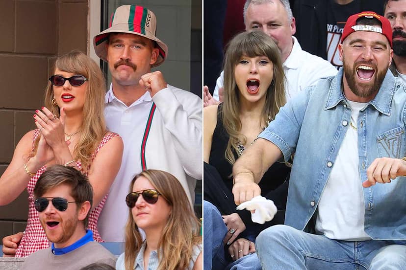 Swift & Kelce: Sports' Power Couple's Courtside Moments