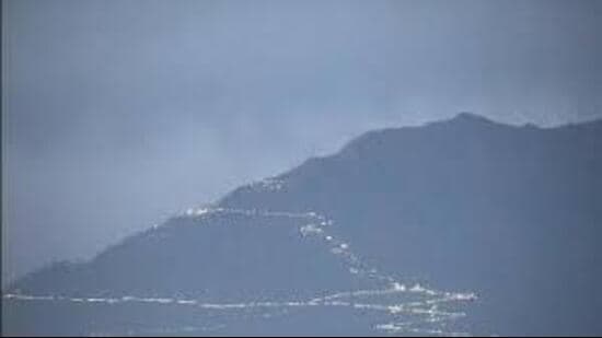 Trikuta Hills Bloom: Seed Drones Boost Green Cover