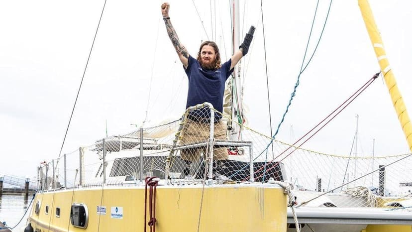 Triple Amputee Makes History Sailing Solo