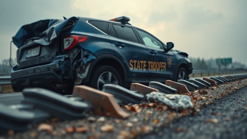 Trooper Hurt in I-35 Crash