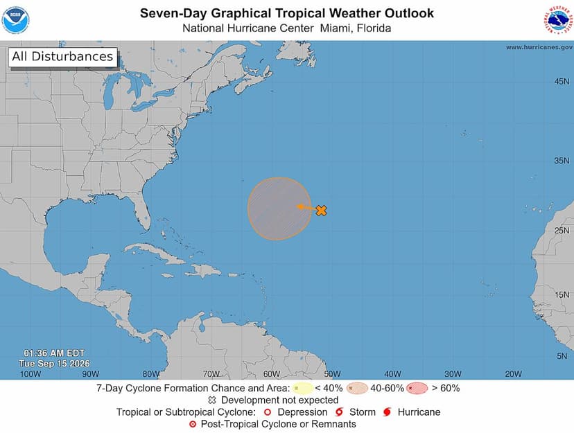 Bermuda System Eyes Atlantic: Tropical Depression Possible