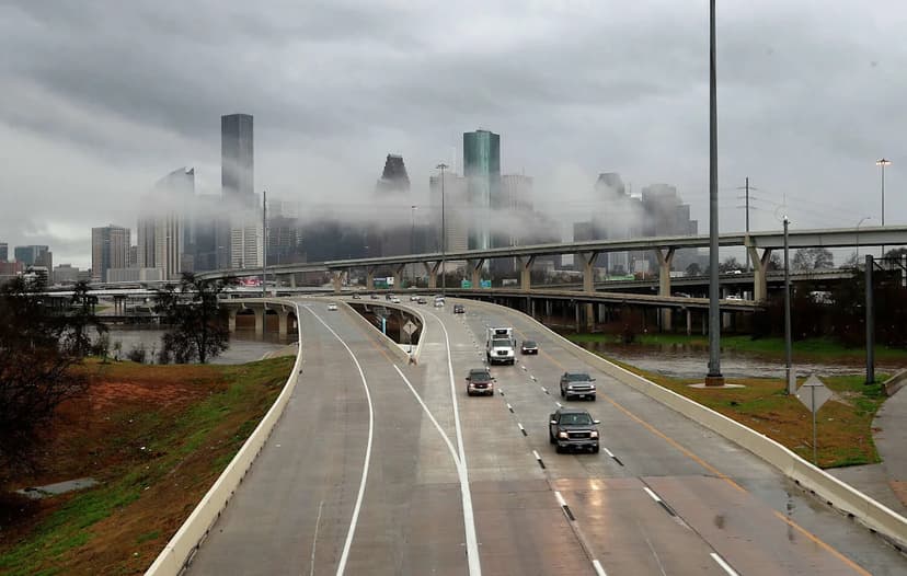 Houston Dodges Bertha's Worst