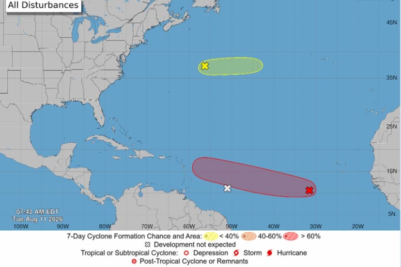 Atlantic Storm Watch: Cristobal Could Form This Week
