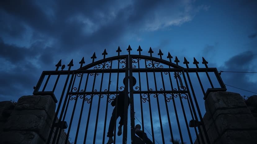 Truck Rammed Australian Synagogue Gates