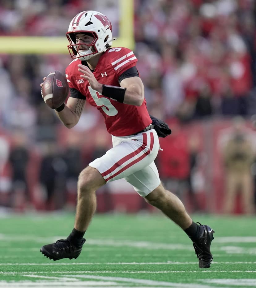 True Freshman QB Leads Wisconsin's Upset Over No. 23 Washington
