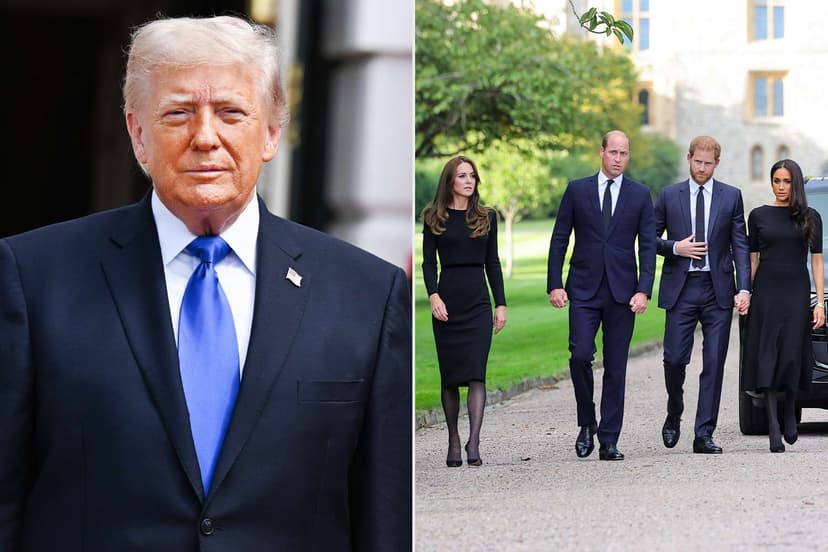 Trump Dishes on Royals: Harry's Comeback Unlikely