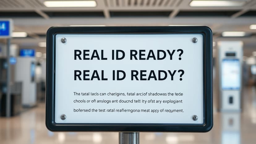 New TSA Fee: Pay $45 or Fly Without REAL ID