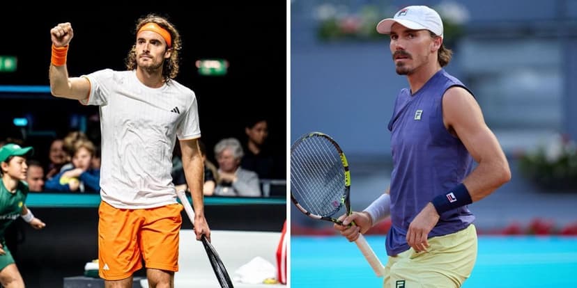 Tsitsipas Faces Lucky Loser in Madrid Opener