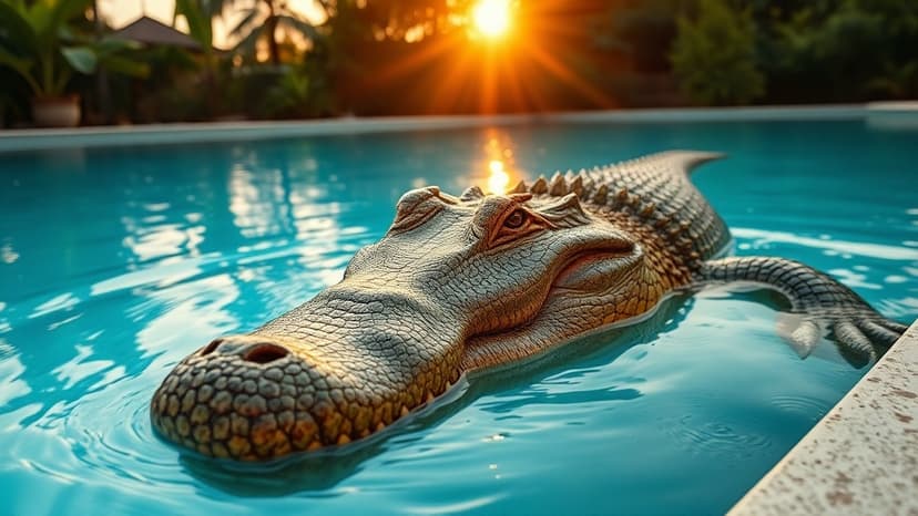 Crocodile Chaos: Influencers Face Danger