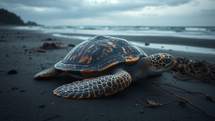 Dead Turtles Surge Along Balochistan Coast