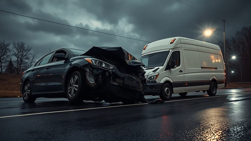 Two Die in Van-Car Collision Near Waterford