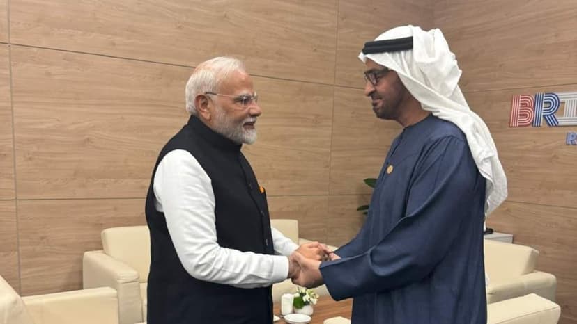 UAE President Eyes Deeper Ties in India Visit