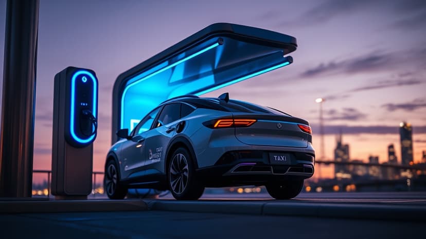 Uber Bets Big on EV Charging for Robotaxis