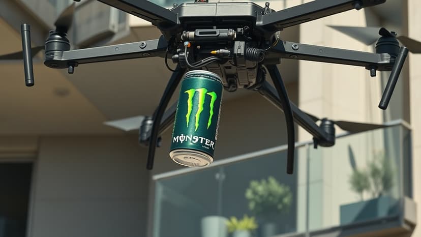 UFC Star's Drone Delivery Disaster