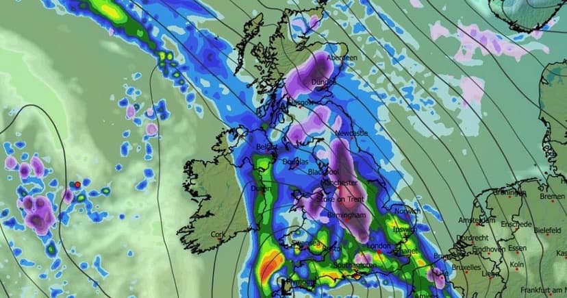 UK Braces for Blizzard: 4 Inches of Snow Per Hour Incoming!