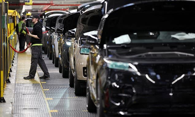 UK Car Output Hits 70-Year Low After Cyber Attack