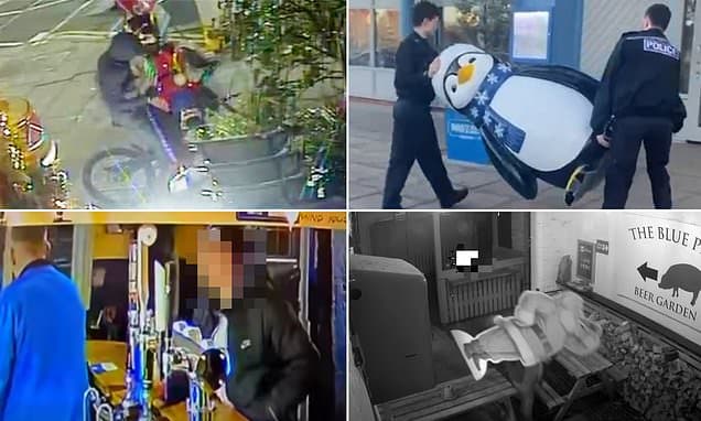 Festive Filchers: Christmas Crime Wave Hits Britain