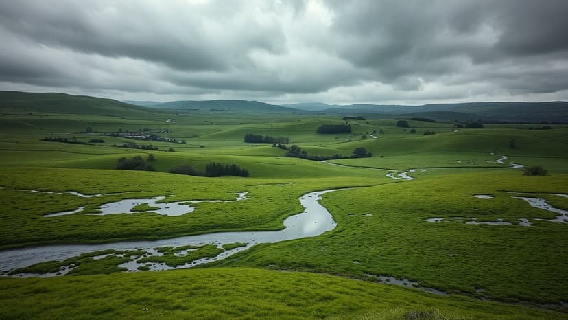 UK Drenched: Flood Warnings Blanket Nation